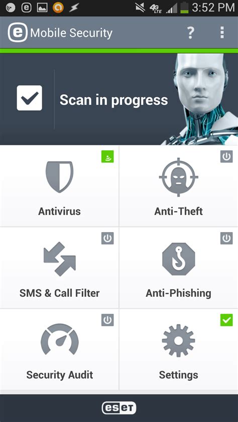 ESET Mobile Security Antivirus .